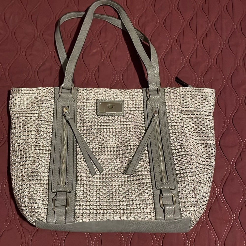 Ellen Tracy grey purse - Never used